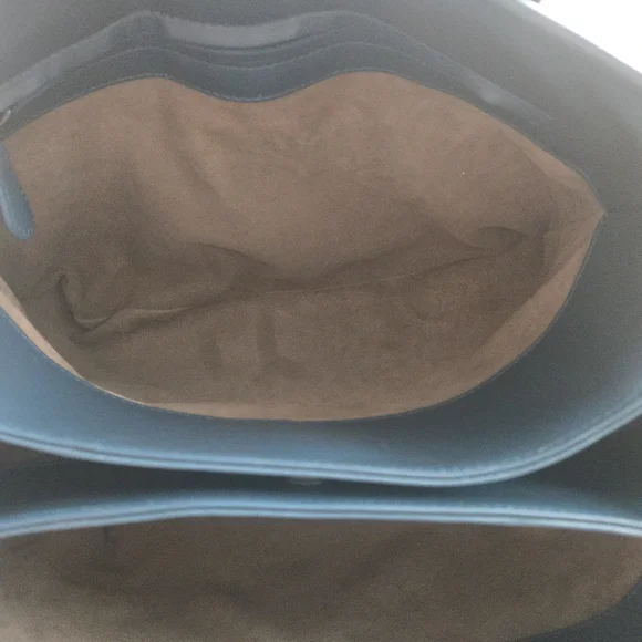 BOTTEGA VENETA Roma Intrecciato Nappa Bag Dark Teal EUC - Picture 5 of 16